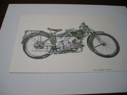 Moto guzzi stampa originale - moto,