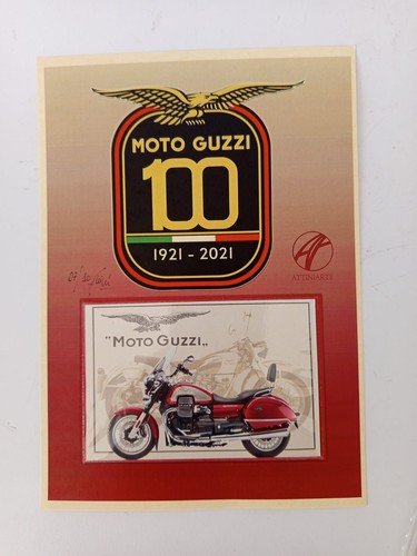 Foglio cartolina moto - cartolina,