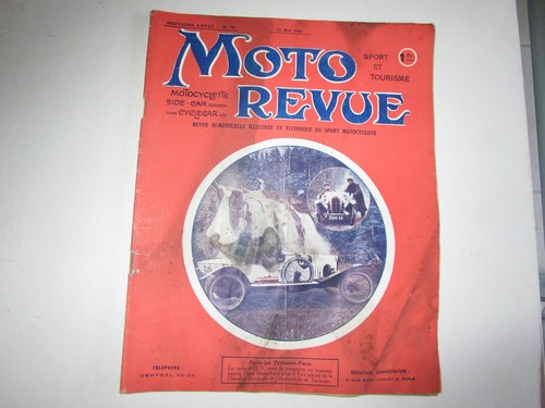 Moto revue mai 1921 la - moto, :mai