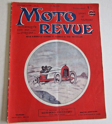 Moto revue mars 1921 - revue,