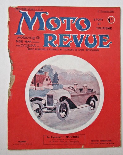 Moto revue novembre - revue,