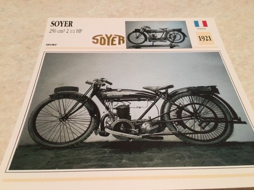 Carta moto soyer 250 cm3 - moto,