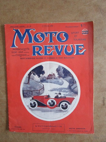 Moto revue février - revue, :