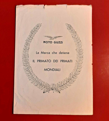 Moto guzzi primato - guzzi, "primato