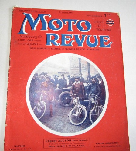Moto revue janvier - moto, n°67